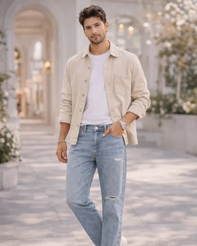 jeans de moda de hombre