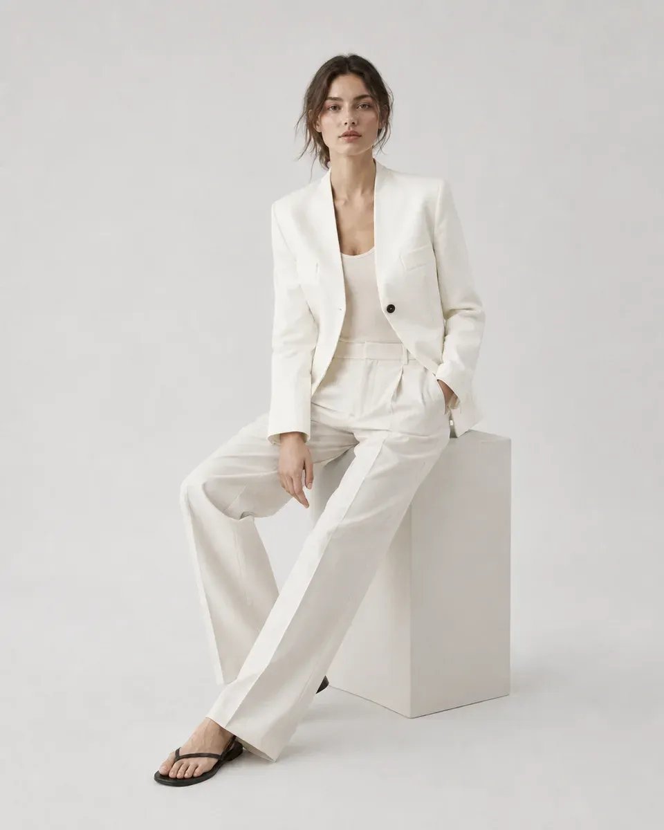 Blazer Negro Clasico de Un Boton para Mujer Estilo Ejecutivo - Image 28