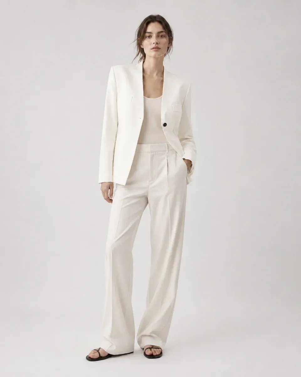 Blazer Negro Clasico de Un Boton para Mujer Estilo Ejecutivo - Image 24