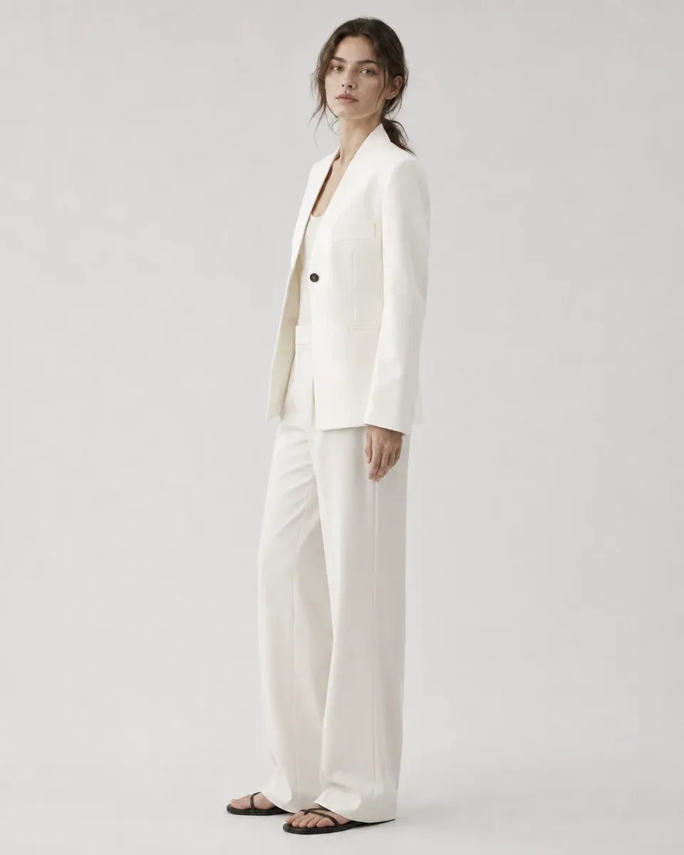 Blazer Negro Clasico de Un Boton para Mujer Estilo Ejecutivo - Image 29