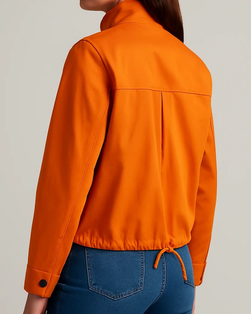 Chamarra Militar Neon para Mujer Estilo Field Jacket Moderna - Image 15