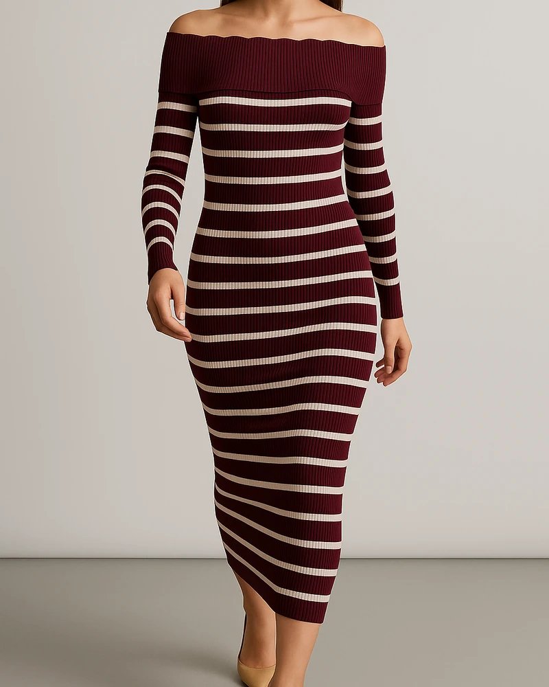 Vestido Elegante Love Tree de Moda Casual para Mujer - Image 3