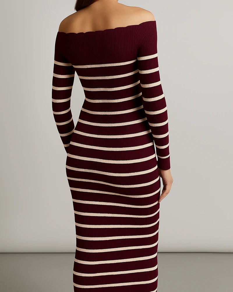 Vestido Elegante Love Tree de Moda Casual para Mujer - Image 6