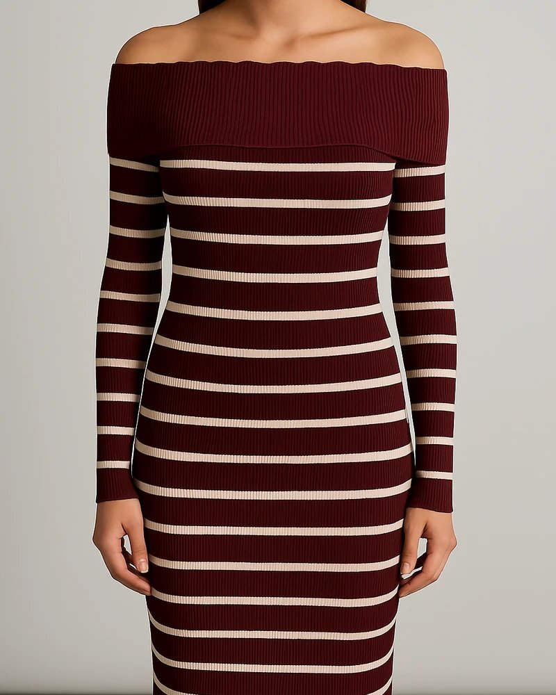 Vestido Elegante Love Tree de Moda Casual para Mujer - Image 8