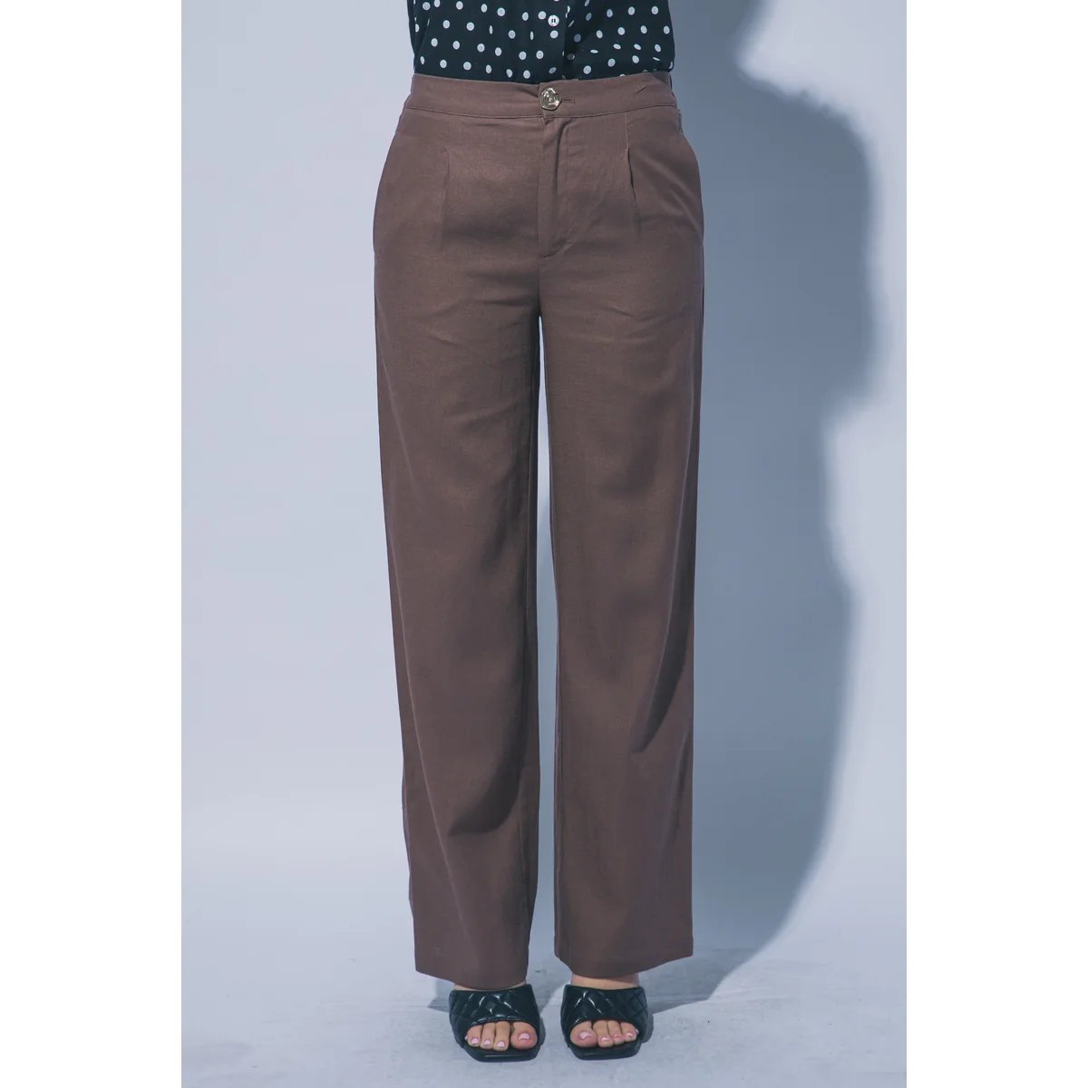 Pantalon Verde Esmeralda con Bolsillos Elastizado para Mujer - Image 17