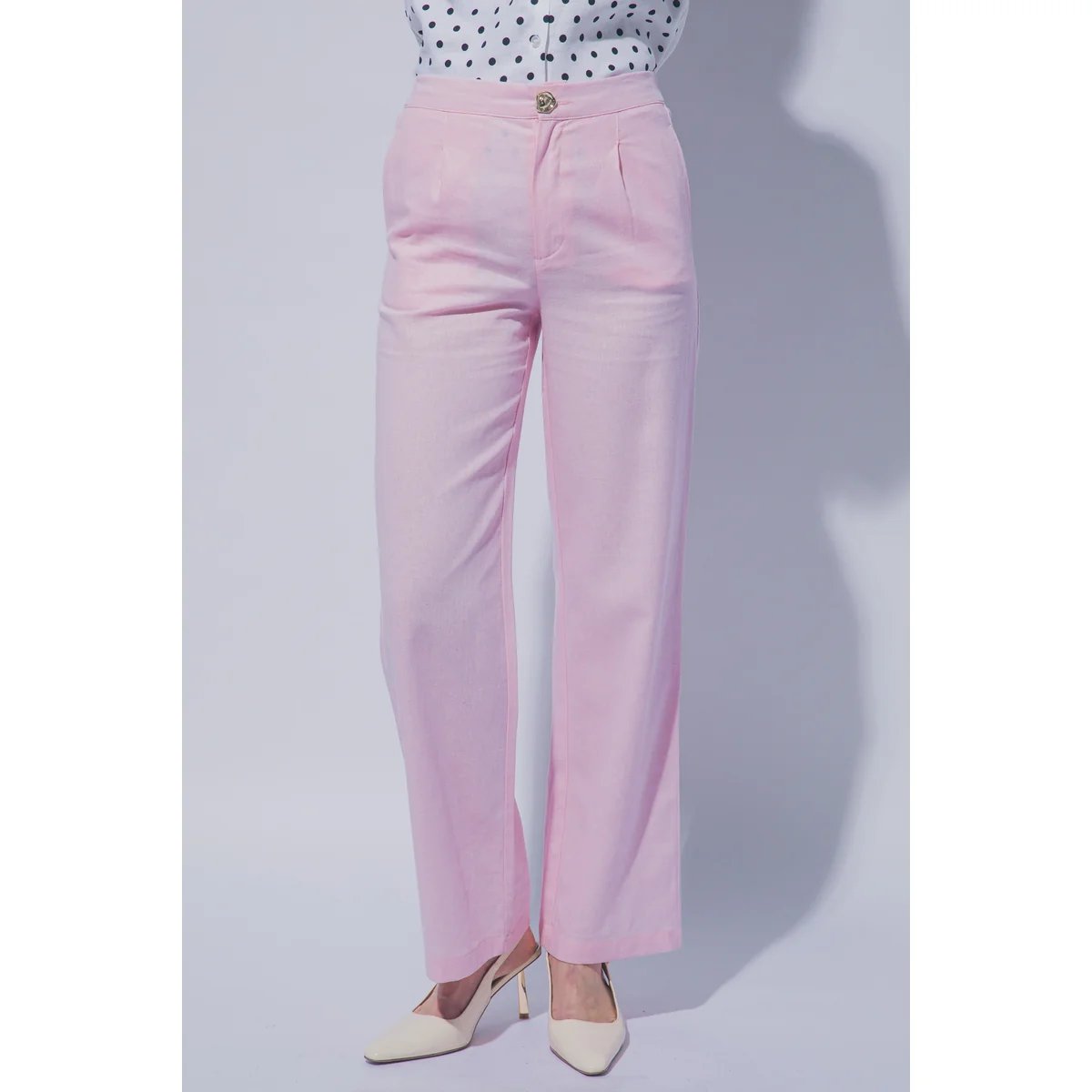 Pantalon Verde Esmeralda con Bolsillos Elastizado para Mujer - Image 35