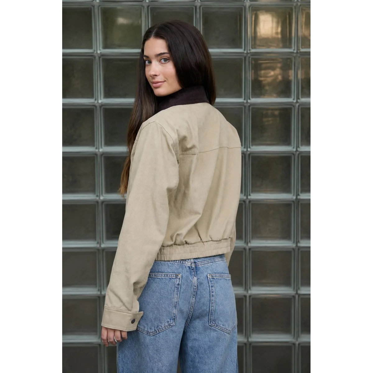 Blusa Listrada con Botones Estilo Casual Chic para Mujer - Image 3