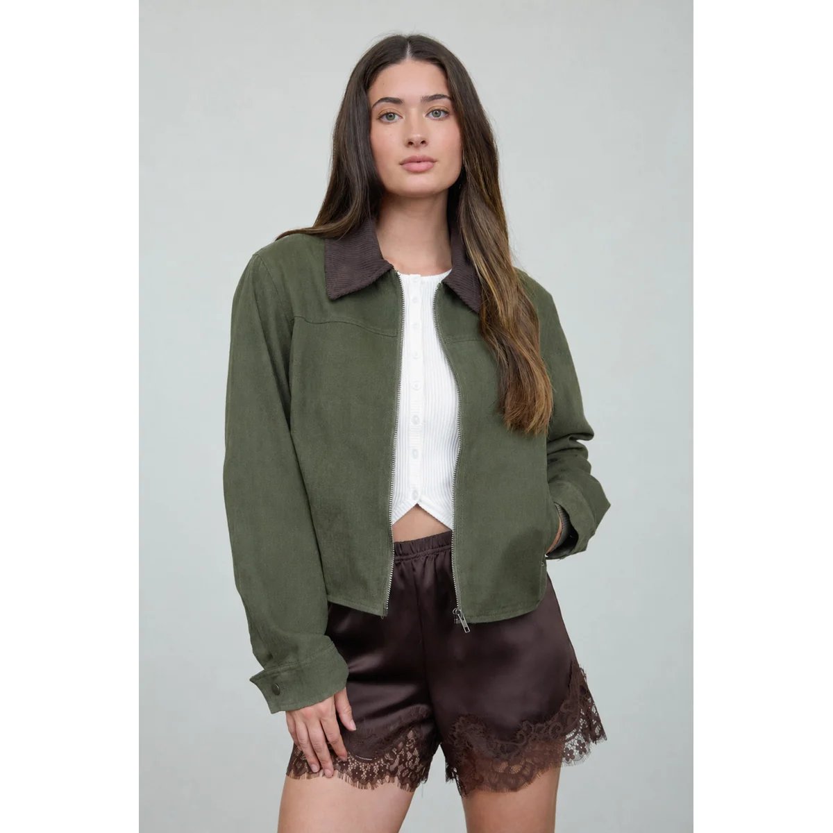 Blusa Listrada con Botones Estilo Casual Chic para Mujer - Image 13