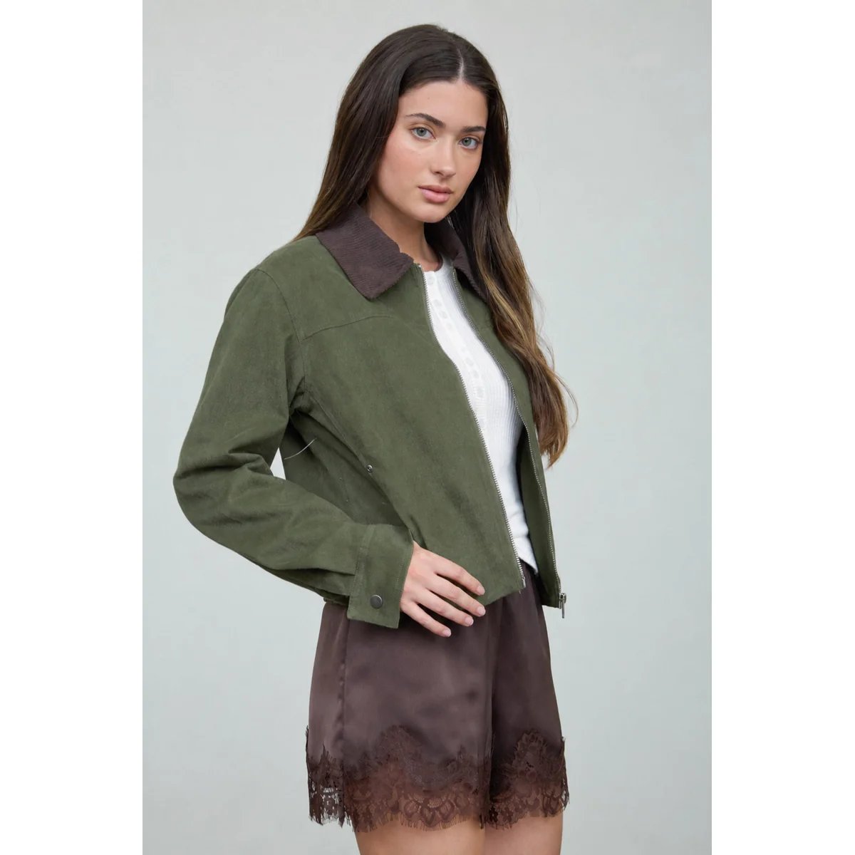 Blusa Listrada con Botones Estilo Casual Chic para Mujer - Image 14