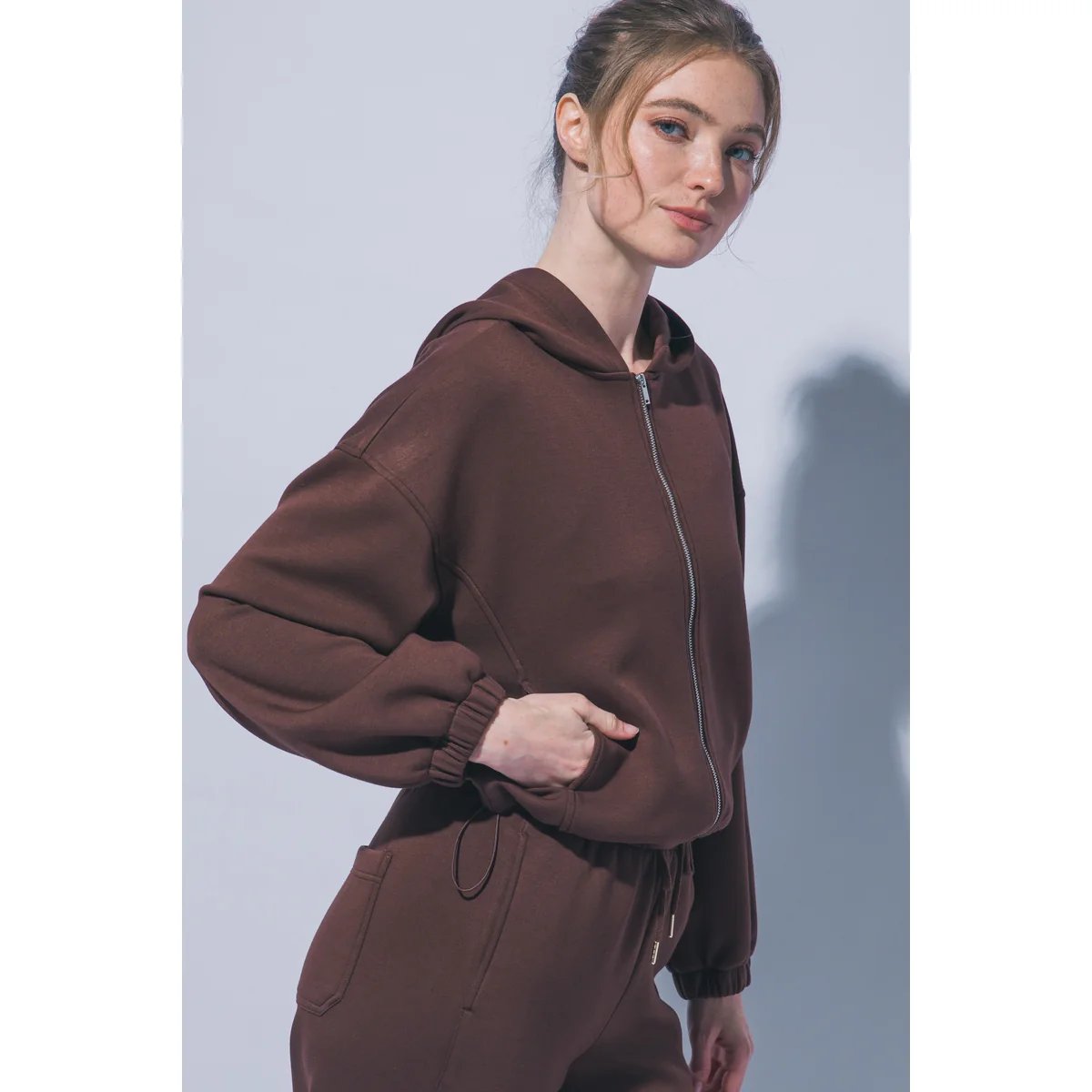Sudadera Casual Oversize con Cordón Ajustable en la Cintura para Mujer - vista 13