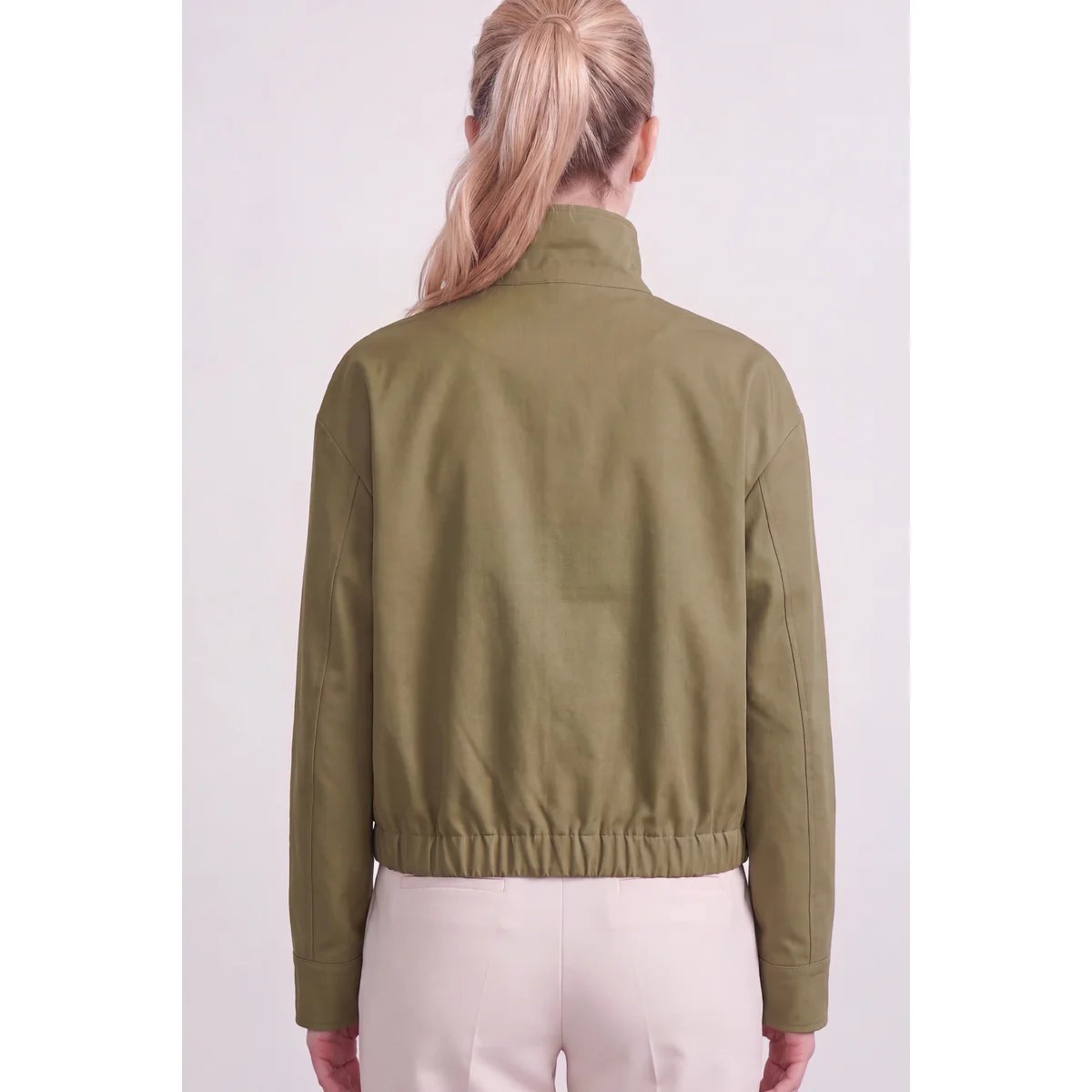 Chamarra Bomber Rosa para Mujer Estilo Moderno y Elegante - vista 7